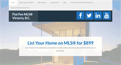 Desktop Screenshot of flatfeelistvictoria.com